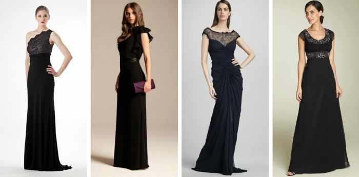 Блэк тай дресс код для женщин, мужчин в одежде. Стиль Black tie optional, фото