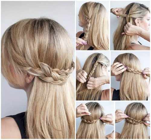 Французские косы на средние волосы для девочек, девушек и женщин. Фото вариантов. Как плести самой себе пошагово для начинающих