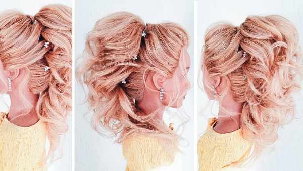Натуральные волосы на заколках: какие купить, как правильно крепить, прически, фото