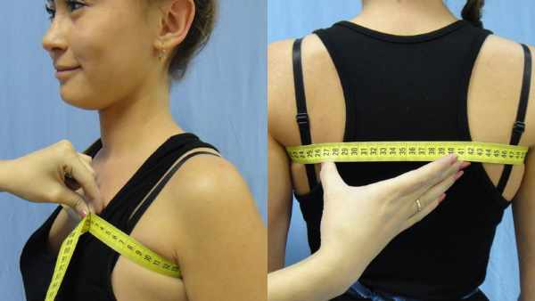 Как измерить ширину плеч у женщины, мужчины, ребенка