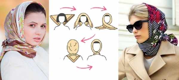 Как повязать шарф на голову вместо шапки