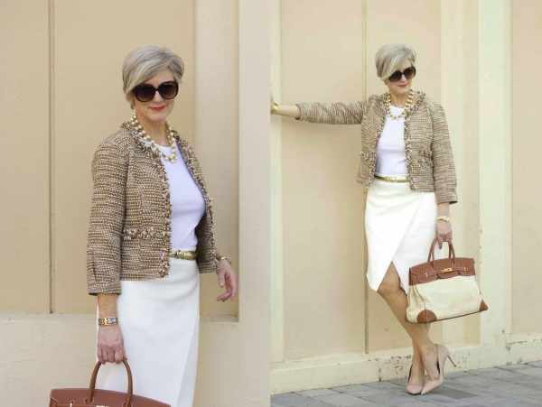 Как стильно одеваться женщине в 50 лет. Фото, базовый гардероб от Эвелины Хромченко, что с чем носить