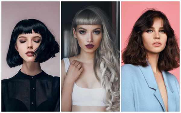 Модные и креативные женские стрижки на средние волосы. Фото 2021