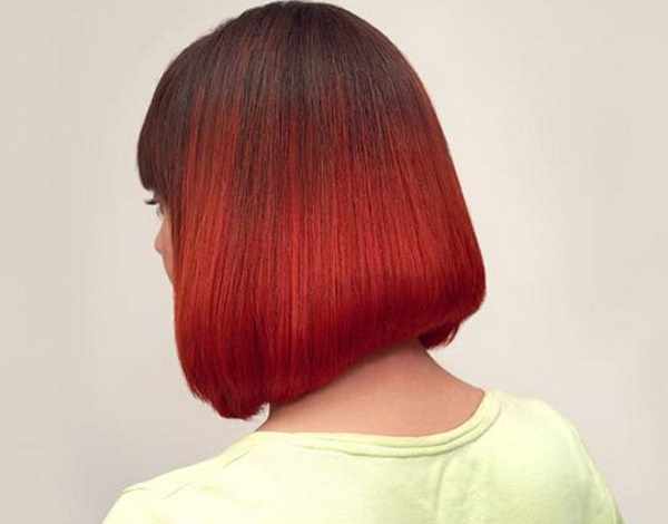 Медно-красный цвет волос. Фото, кому подходит