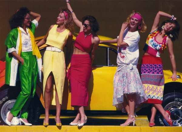 Мода 80-х годов для женщин. Фото