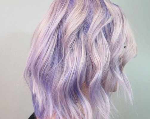 Пепельно-фиолетовый цвет волос. Фото, кому подойдет. Краски, техники окрашивания