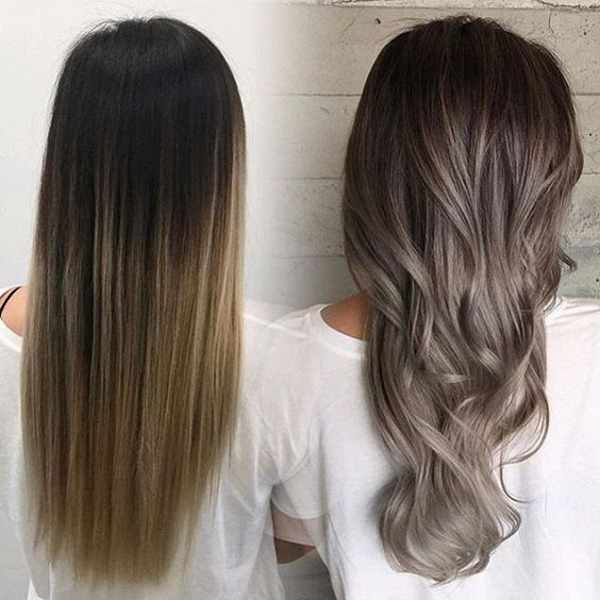 Пепельно-коричневый цвет волос. Фото до и после окрашивания, кому подойдёт