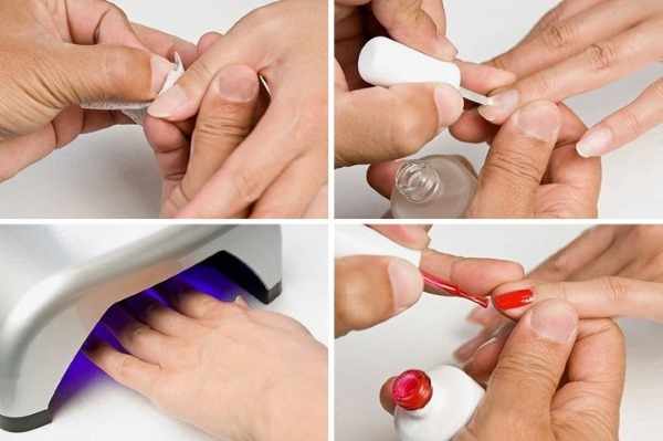 Поэтапное нанесение гель-лака на ногти. Фото, видео инструкция для начинающих, советы
