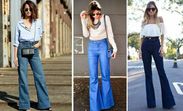 С чем носить голубые женские джинсы. Фото с высокой посадкой, завышенной талией, рваные. Модные образы и идеи