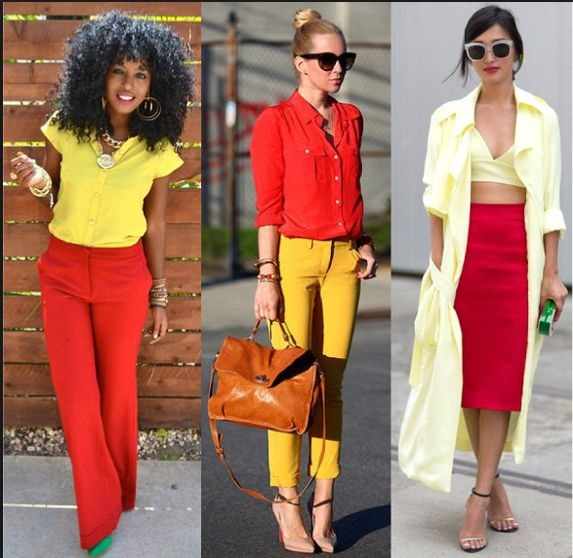 С каким цветом сочетается желтый цвет в одежде для женщин. Значение, кому подходит, с чем носить, фото вариантов комбинаций