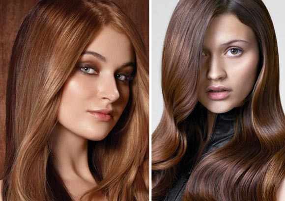 Шоколадный цвет волос с мелированием: кому подходит, краски и оттенки, как сделать, фото