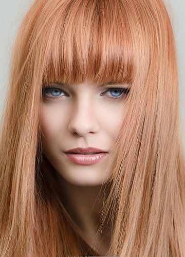 Светло-рыжий цвет волос. Фото с мелированием и без, краски, оттенки