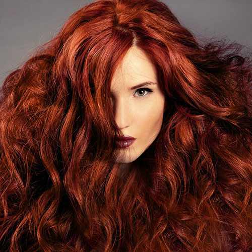 Светло-рыжий цвет волос. Фото с мелированием и без, краски, оттенки