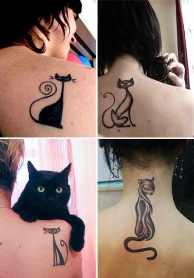 Татуировки для девушек на спине с эскизами и фото: популярные надписи со значениями и переводом, крылья и маленькие рисунки