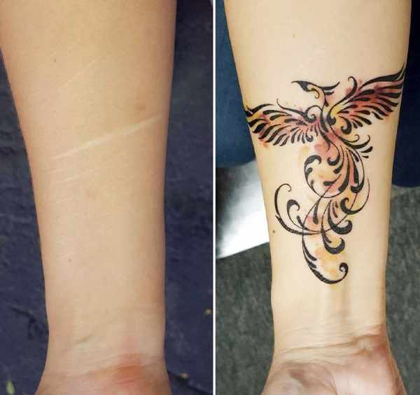 Татуировки для девушек на запястье. Маленькие, красивые узоры. Эскизы. Фото и значение