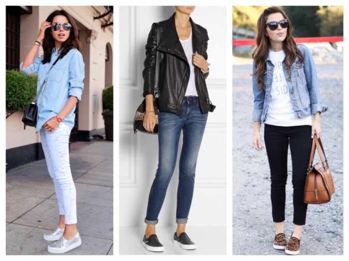 Женские джинсы Скинни. Фото, кому подходят, с чем носить с высокой талией, посадкой, вышивкой, дырками на коленях, укороченные