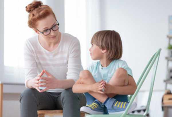 Общение психолога с ребенком